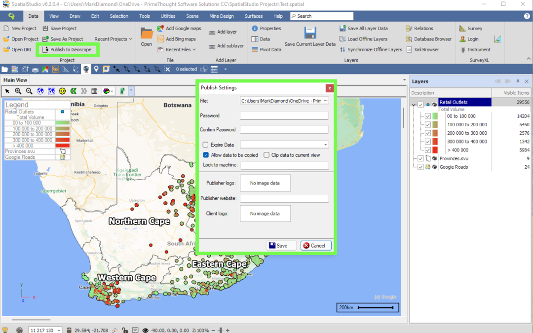 Standalone Spatial Reader Files